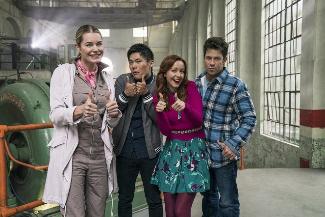 The Librarians - And the Bleeding Crown - Making of - Rebecca Romijn, John Harlan Kim, Lindy Booth, Christian Kane