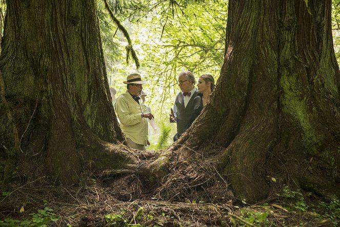 Flynn Carson et les nouveaux aventuriers - And the Graves of Time - Tournage - Jonathan Frakes, John Larroquette, Rebecca Romijn