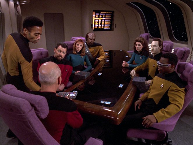 Star Trek: A Geração Seguinte - Força da Natureza - Do filme - Jonathan Frakes, Gates McFadden, Michael Dorn, Marina Sirtis, Brent Spiner, LeVar Burton