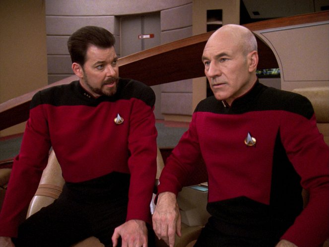 Star Trek: Następne pokolenie - Siły natury - Z filmu - Jonathan Frakes, Patrick Stewart