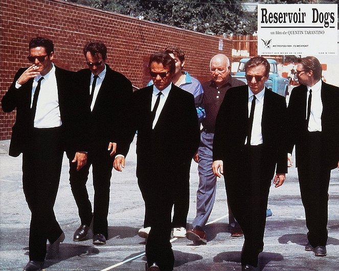 Reservoir Dogs - Lobby Cards - Michael Madsen, Quentin Tarantino, Harvey Keitel, Chris Penn, Lawrence Tierney, Tim Roth, Steve Buscemi