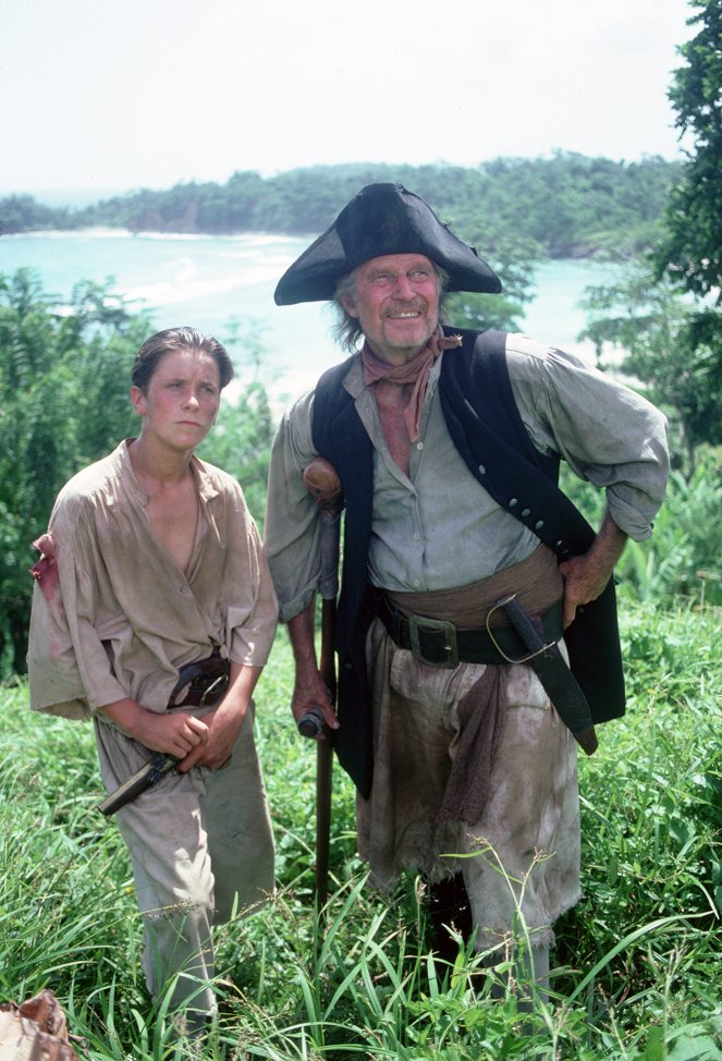 Wyspa skarbów - Z filmu - Christian Bale, Charlton Heston