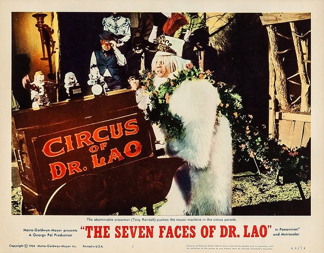 7 Faces of Dr. Lao - Lobby Cards