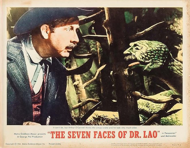 Der mysteriöse Dr. Lao - Lobbykarten
