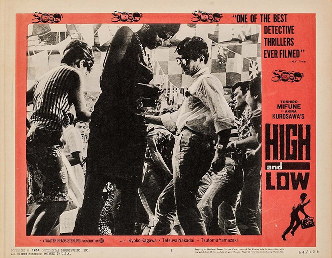 High and Low - Lobby Cards