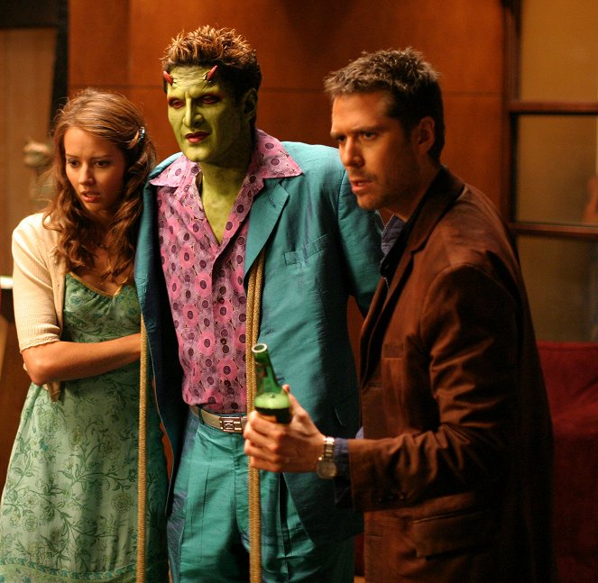 Angel - Life of the Party - Photos - Amy Acker, Andy Hallett, Alexis Denisof