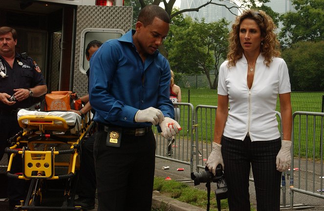 CSI: Kryminalne zagadki Nowego Jorku - Stopniałe uczucia - Z filmu - Hill Harper, Melina Kanakaredes