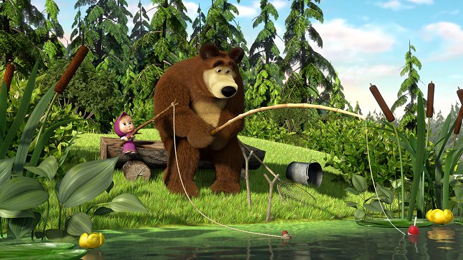 Maša i Medveď: Mašiny pesenki - Van film