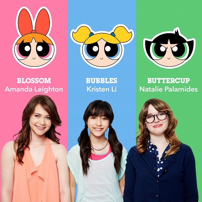 The Powerpuff Girls - Werbefoto - Amanda Leighton, Kristen Li, Natalie Palamides