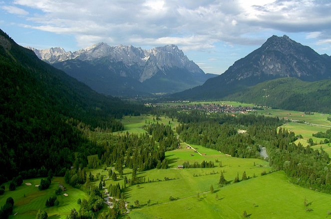 Les Alpes vues du ciel - Von Mittenwald ins Allgäu - Film