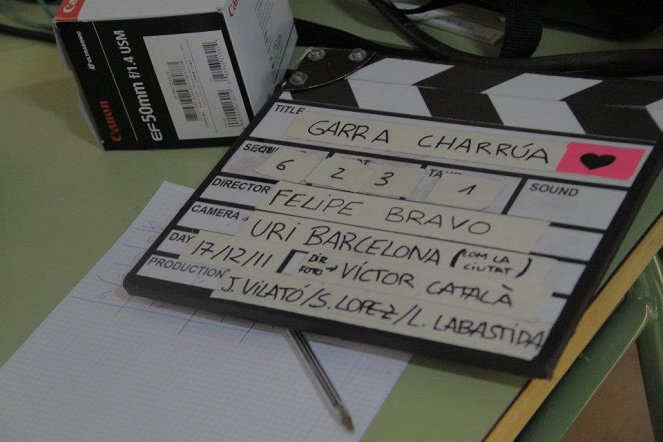 Garra Charrúa - Z natáčení