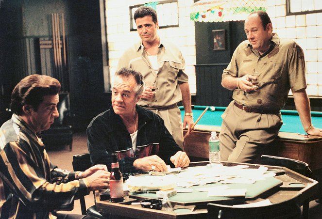 Die Sopranos - Mitarbeiter des Monats - Filmfotos - Steven Van Zandt, Tony Sirico, John Fiore, James Gandolfini