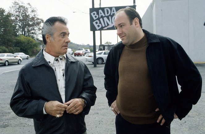The Sopranos - Season 3 - Another Toothpick - Van film - Tony Sirico, James Gandolfini