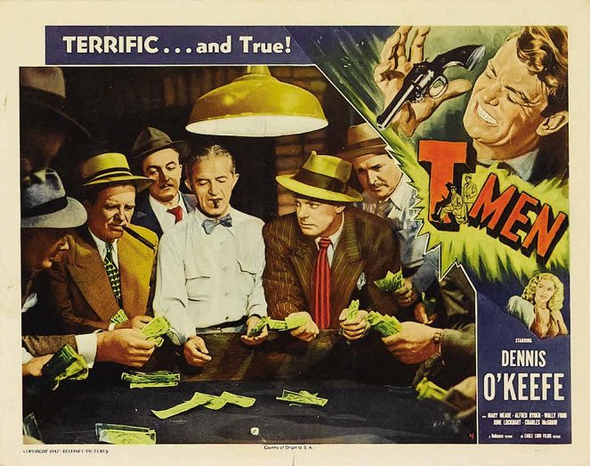 T-Men - Lobby Cards - Wallace Ford, Dennis O'Keefe