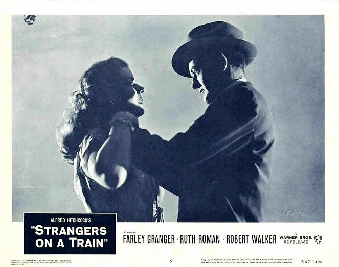 Strangers on a Train - Lobby Cards - Kasey Rogers, Robert Walker