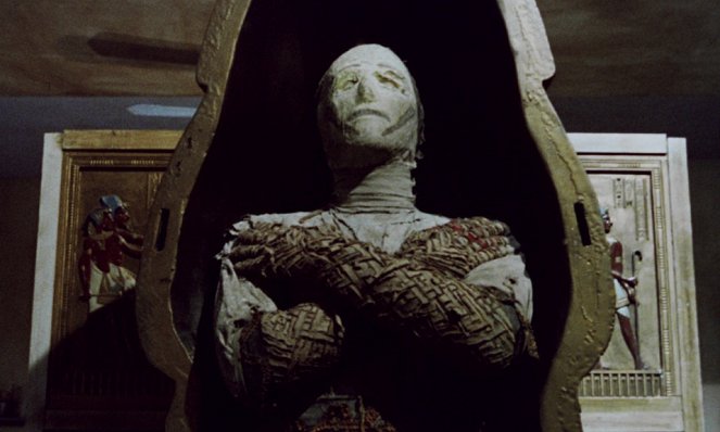 In de klauwen van de mummie - Van film