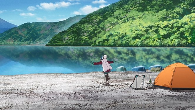 Laid-Back Camp - Mount Fuji and the Laid-Back Camp Girls - Photos