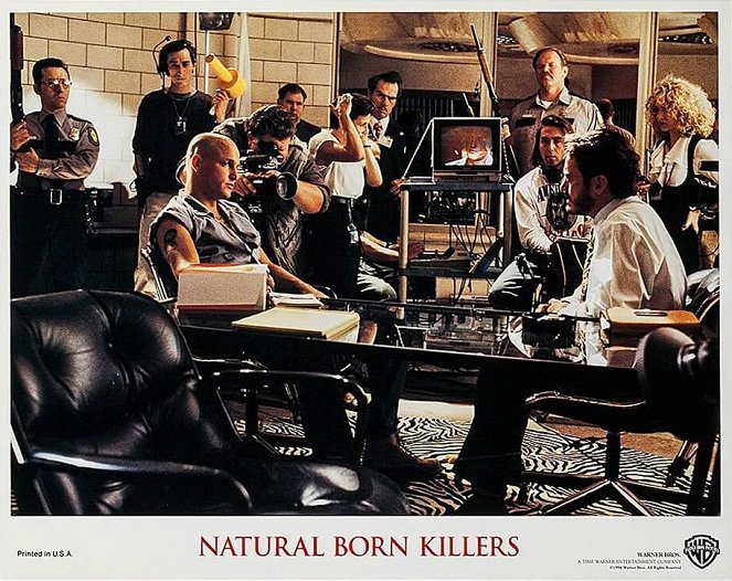 Asesinos natos - Fotocromos - Woody Harrelson, Tommy Lee Jones, Robert Downey Jr.