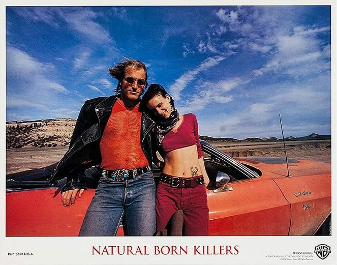 Asesinos natos - Fotocromos - Woody Harrelson, Juliette Lewis