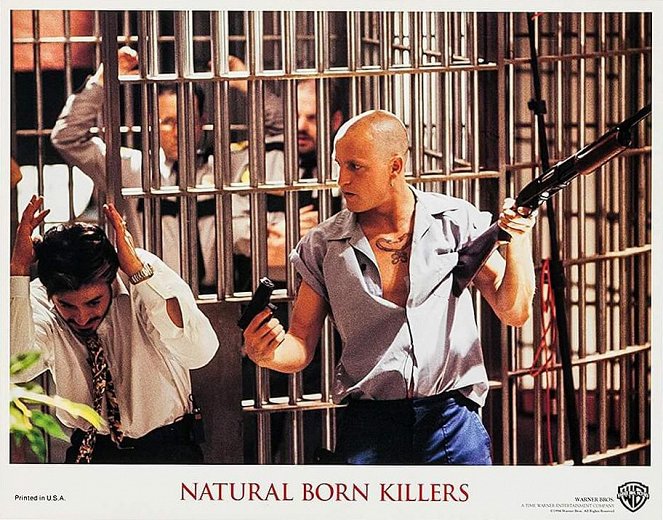 Natural Born Killers - Lobbykarten - Robert Downey Jr., Woody Harrelson