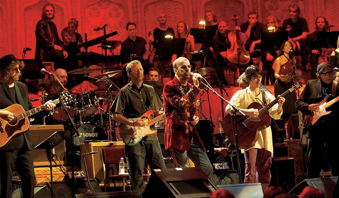 Concert for George - Van film - Jeff Lynne, Eric Clapton, Jim Keltner, Ringo Starr, Dhani Harrison