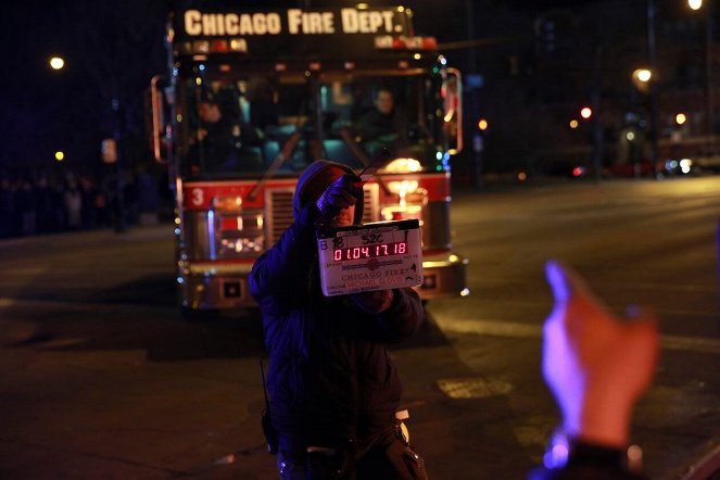 Chicago Fire - Rufmord - Dreharbeiten