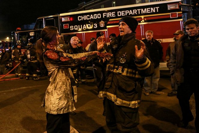 Chicago Fire - Rufmord - Dreharbeiten