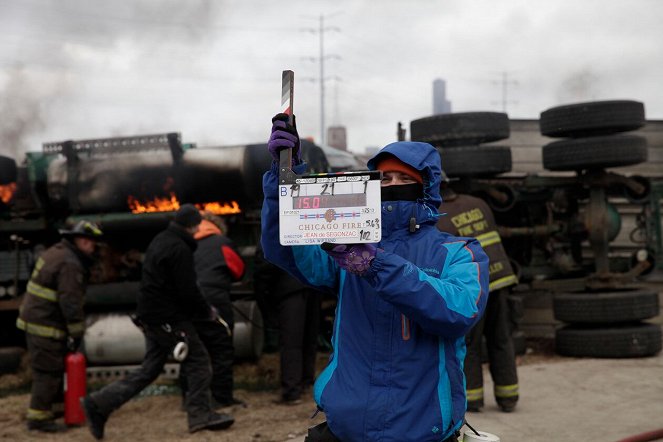 Lángoló Chicago - Retaliation Hit - Forgatási fotók