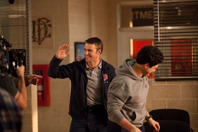 Chicago Fire - Season 1 - Fireworks - Del rodaje - Jesse Spencer