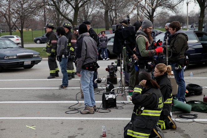 Chicago Fire - Les Bons et les mauvais choix - Tournage