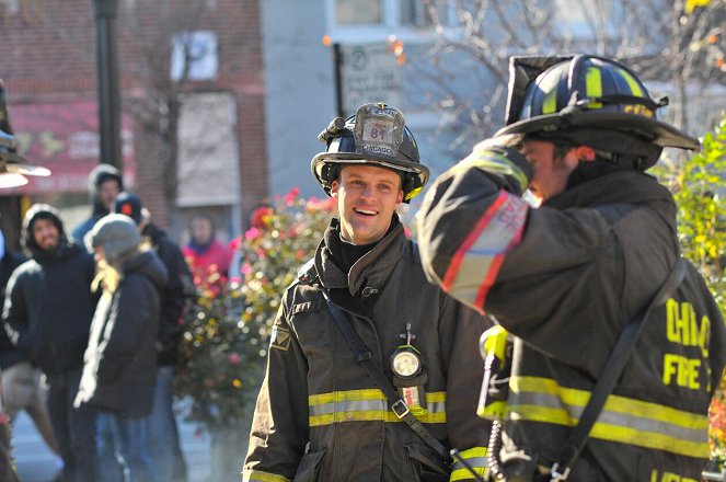 Chicago Fire - God Has Spoken - Del rodaje - Jesse Spencer