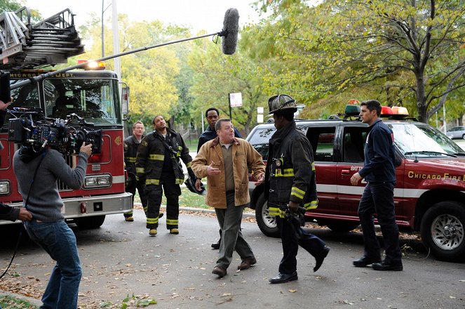 Chicago Fire - Leaving the Station - Del rodaje