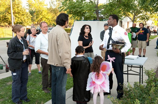 Chicago Fire - Eine Minute - Dreharbeiten - Eamonn Walker