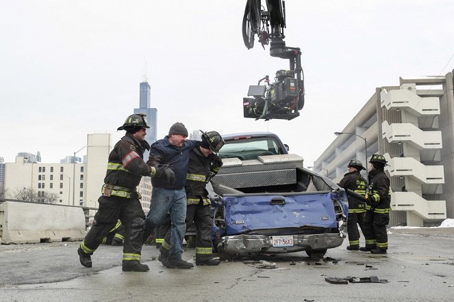 Chicago Fire - Le Courage d'avancer - Tournage