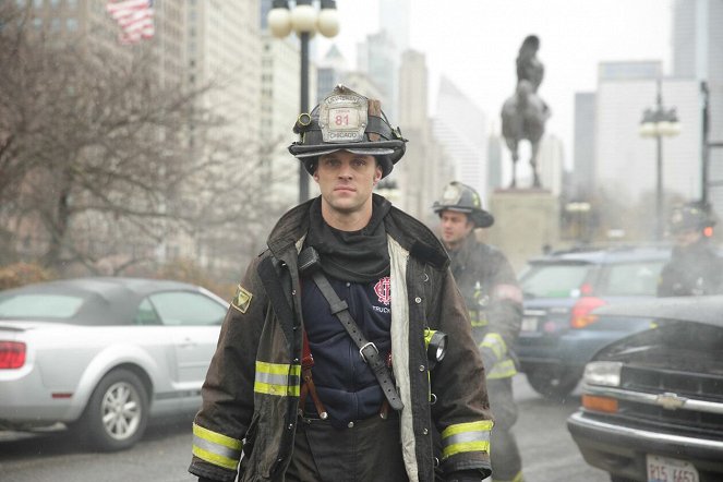 Chicago Fire - Not Like This - De filmagens - Jesse Spencer