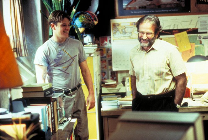 El indomable Will Hunting - De la película - Matt Damon, Robin Williams