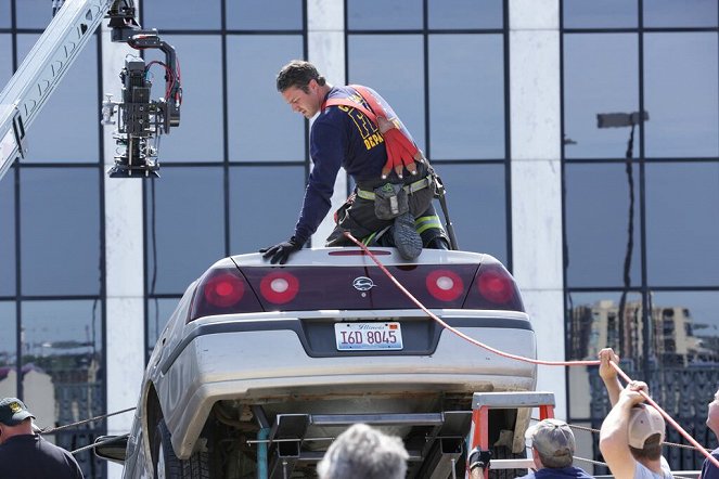 Chicago Fire - Le Traître - Tournage - Taylor Kinney