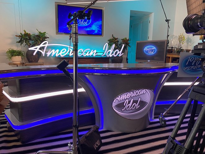 American Idol - Van de set