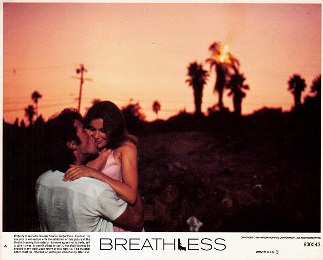 Breathless - Lobbykaarten - Richard Gere, Valérie Kaprisky