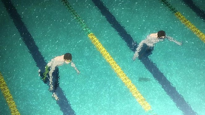 Free! - First Swim in Another Country! - Photos