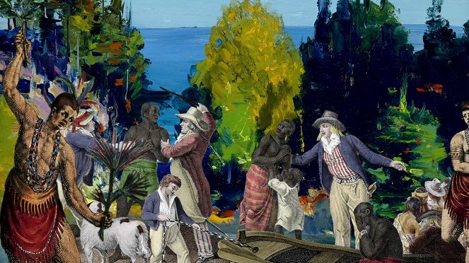 Les Petits Secrets des grands tableaux - Men of the docks (1912) - George Bellows - Filmfotók