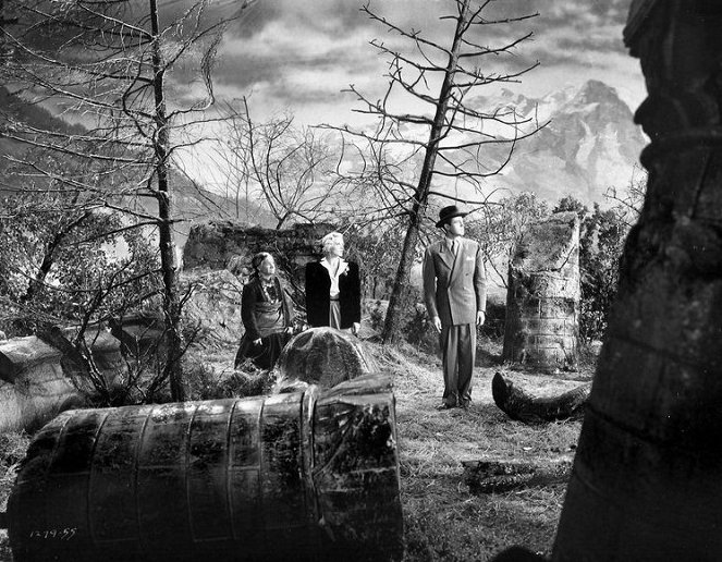 Frankenstein y el Hombre Lobo - De la película - Maria Ouspenskaya, Ilona Massey, Patric Knowles