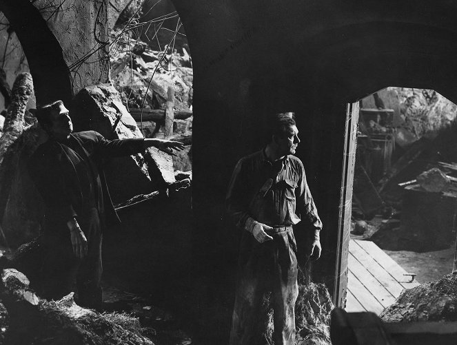 Frankenstein trifft den Wolfsmenschen - Filmfotos - Bela Lugosi, Lon Chaney Jr.