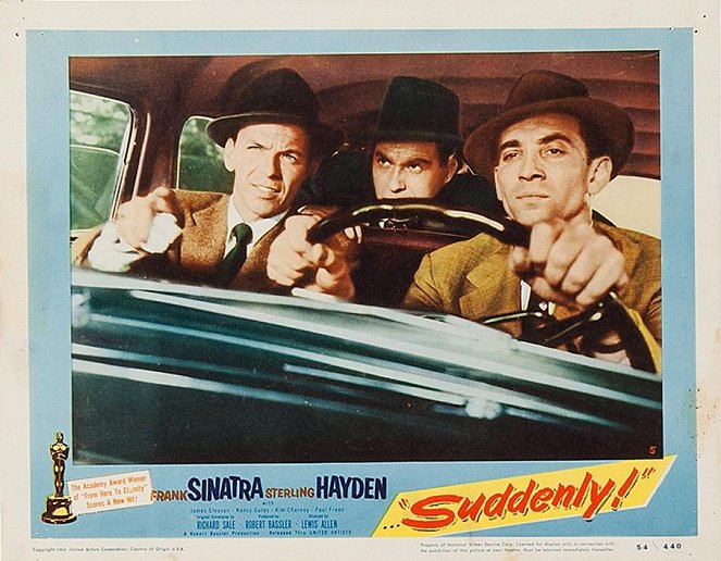 Suddenly - Lobby Cards - Frank Sinatra, Christopher Dark