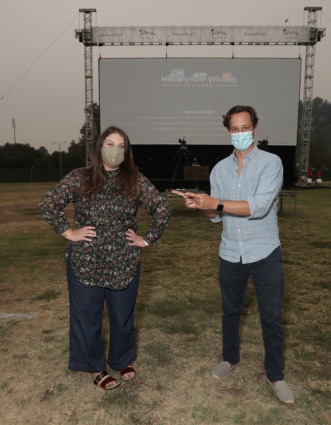 Nomadland - Events - Searchlight's Nomadland Telluride from Los Angeles Drive In Premiere on Friday, Sept 11, 2020 at the Rose Bowl