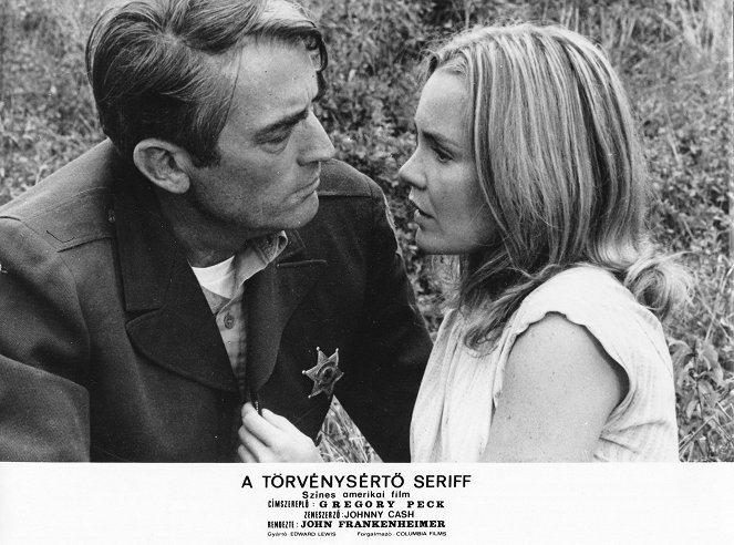 Der Sheriff - Lobbykarten - Gregory Peck, Tuesday Weld