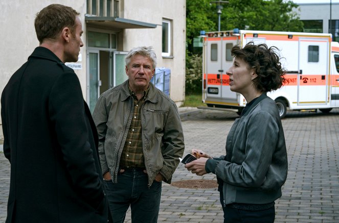 Tatort - Ein paar Worte nach Mitternacht - De la película - Jörg Schüttauf, Meret Becker