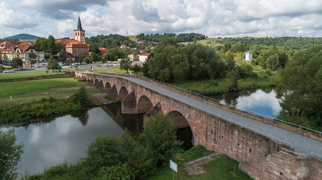 Die Brücke der Einheit in Vacha - Photos