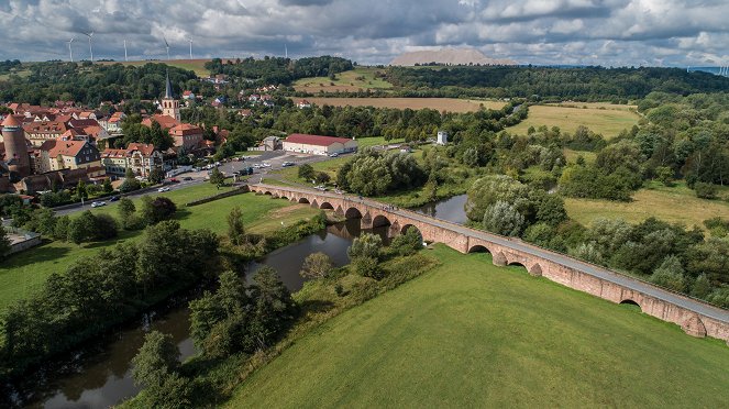 Die Brücke der Einheit in Vacha - Photos