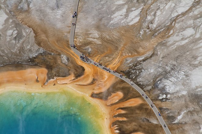 Amerika von oben - Yellowstone - Filmfotos